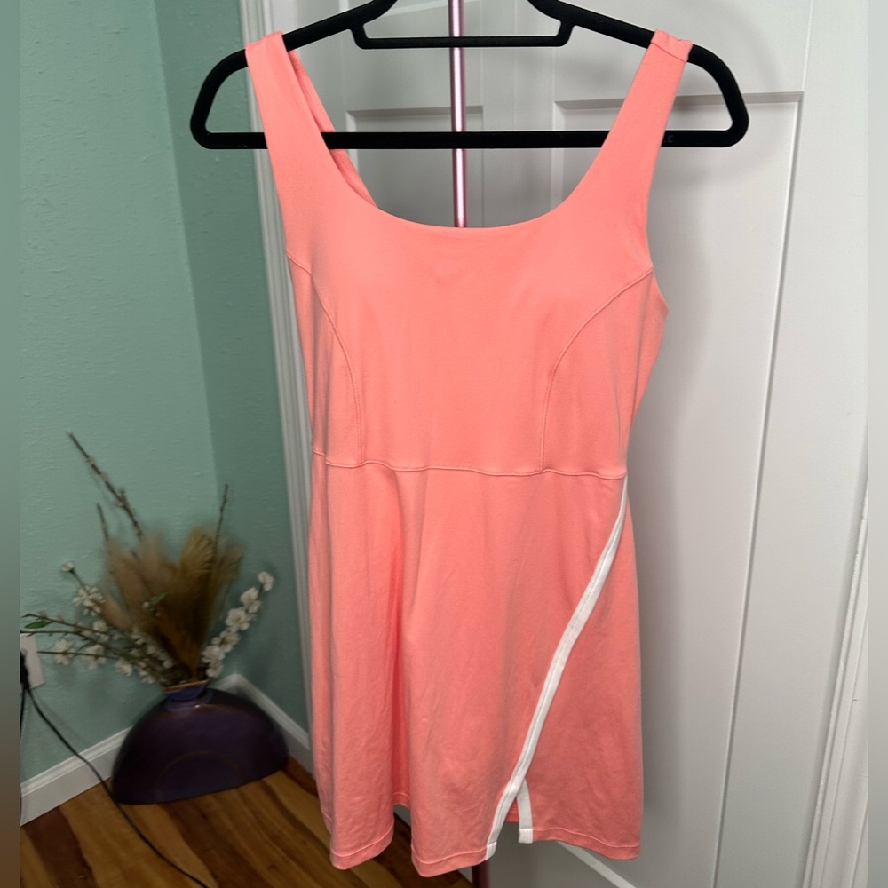 Xersion EverUltra-Lite Women's Sleeveless coral Tennis Dress Small golf